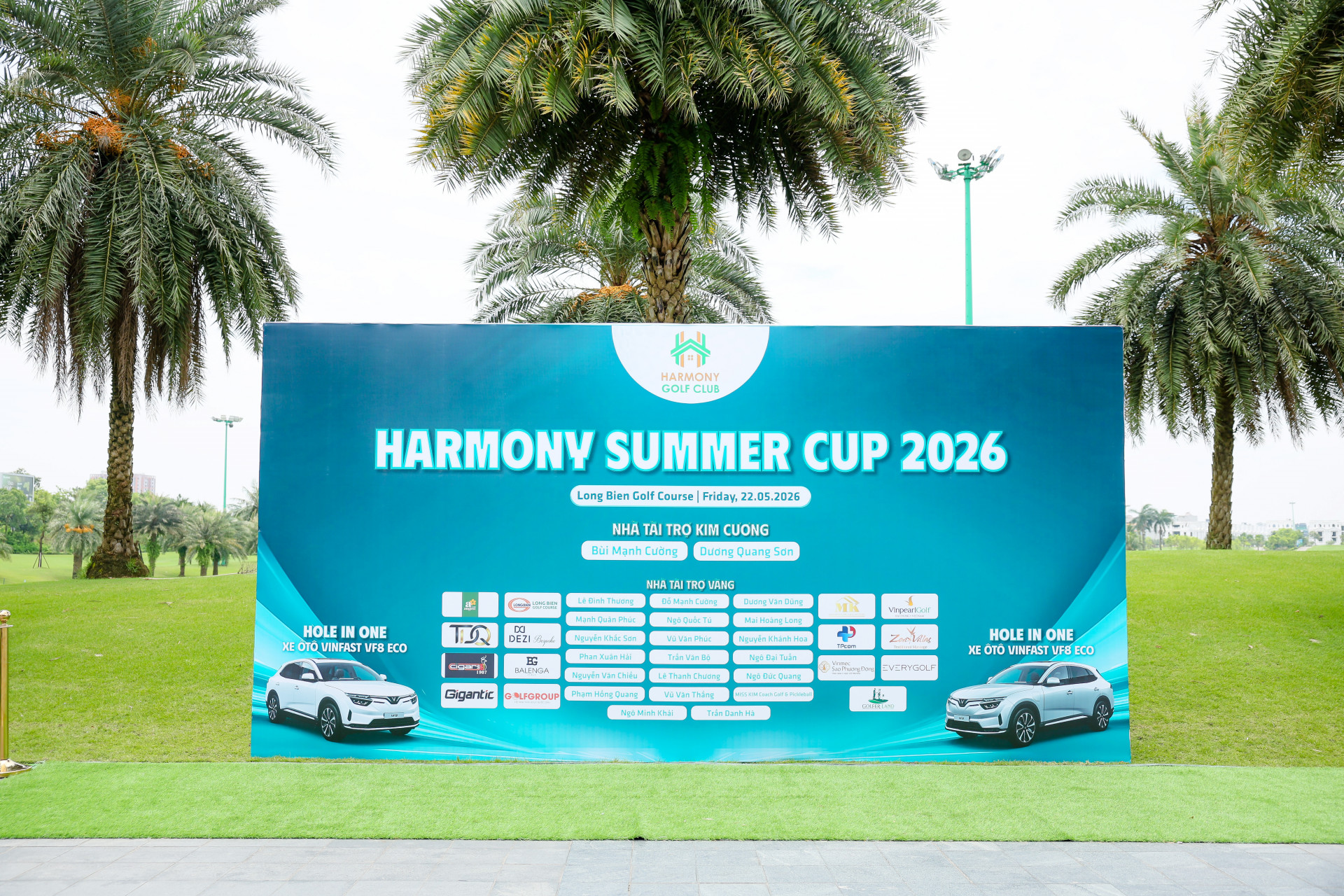 e1baa3nh207 Harmony Summer Golf Cup 2026 chuyên nghiệp với những Nhà tài trợ đáng quý